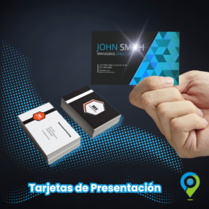 tarjetas de presentación